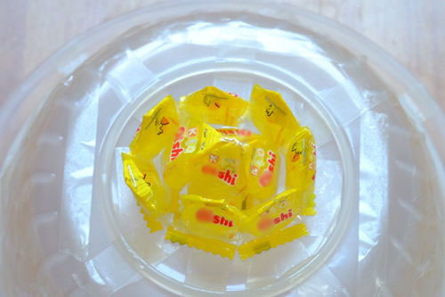 Cách làm hoa sen bằng kẹo trang trí Tết