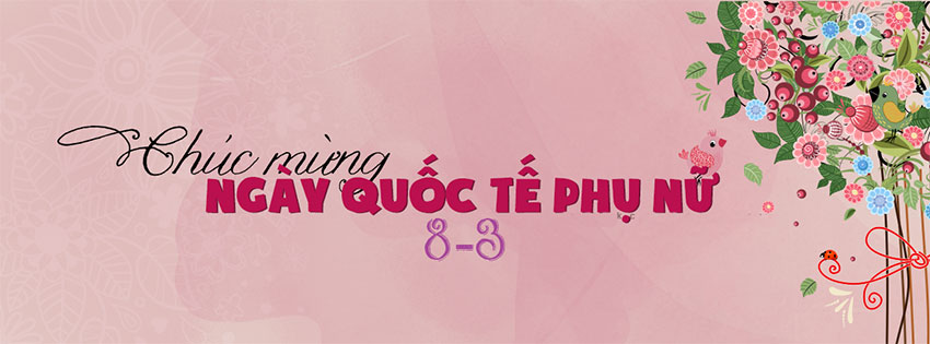 Hình nền Facebook ngày quốc tế phụ nữ