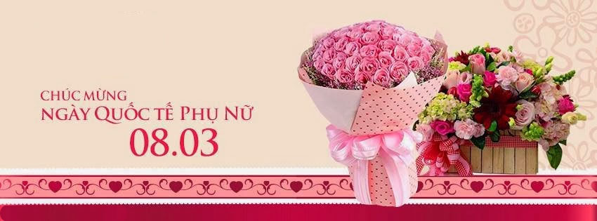 Hình nền Facebook ngày quốc tế phụ nữ
