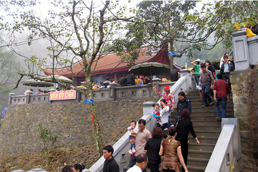 Đền Cô Chín Tây Thiên, Vĩnh Phúc