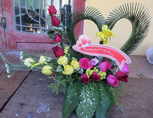 Tổng hợp mẫu cắm hoa đẹp cho ngày Quốc tế Phụ nữ