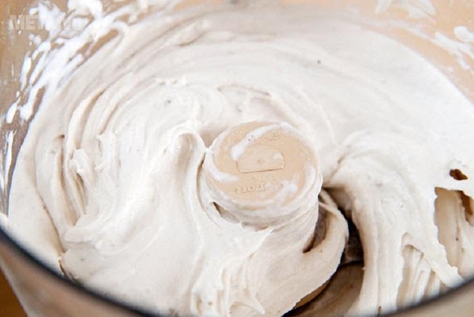 Hỗn hợp chuối đã được xay mịn Hỗn hợp chuối đã được xay mịn