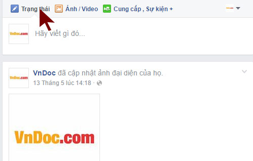 Cách viết chữ ngược trên Facebook