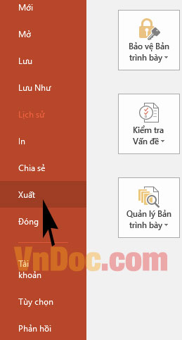 Cách chuyển PowerPoint sang Word