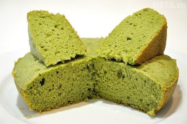 Cách làm bánh bông lan trà xanh tại nhà