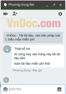 Chat trên gmail, nhắn tin qua Gmail