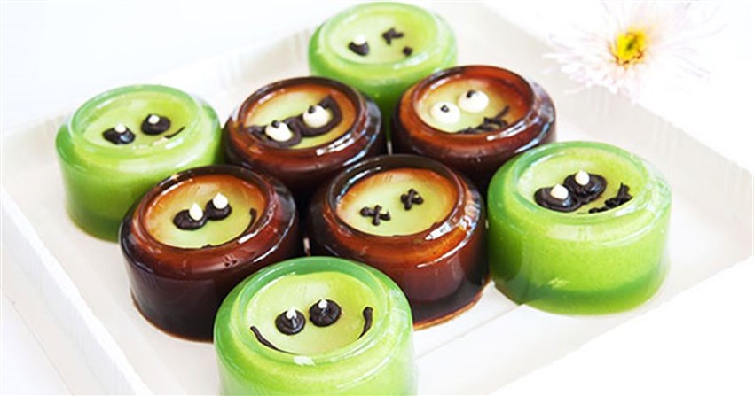Cách làm bánh flan rau câu vừa đẹp vừa ngon