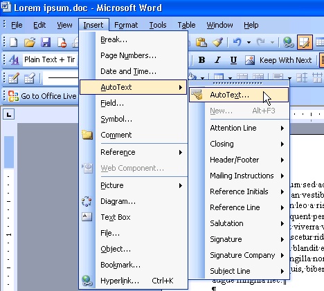 Cách viết tắt trong Word