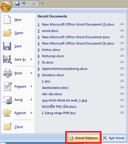 Sửa lỗi lệch dấu trên word 2007, 2010, 2013  Cách sửa lỗi lệch dấu trên ký tự trong Word