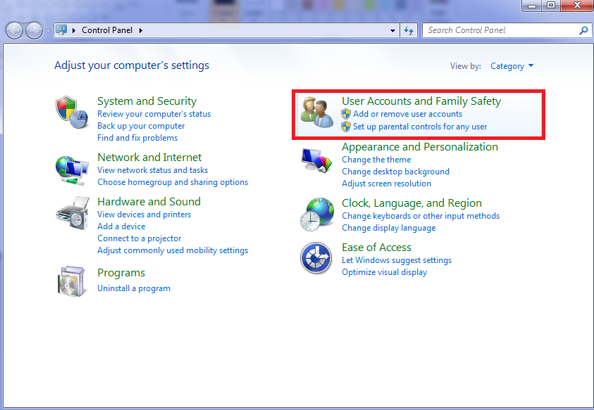 Cách cài đặt mật khẩu cho máy tính trên Win 7 Cách đặt mật khẩu cho máy tính