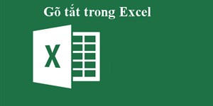 Hướng dẫn cách viết tắt trong Excel