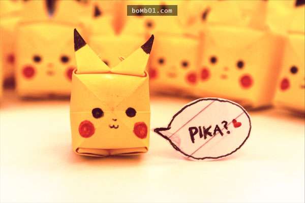 Hướng dẫn gấp pikachu Cách gấp pikachu bằng giấy siêu dễ