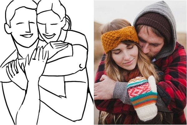 20 kiểu tạo dáng cực đẹp cho các cặp đôi khi chụp ảnh