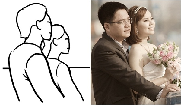 20 kiểu tạo dáng cực đẹp cho các cặp đôi khi chụp ảnh