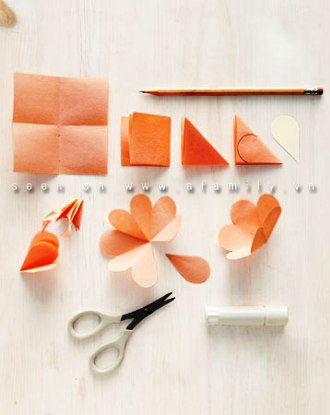 Cách làm hoa nổi 3D Cách làm thiệp hoa 3D sinh động tặng mẹ ngày 20/10