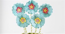 Cách làm chậu hoa giấy handmade xinh xắn cho Tết Nguyên Đán