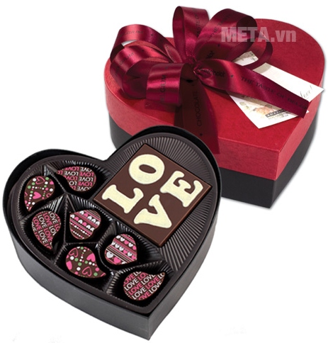 Hộp socola Valentine Hold Me Tight 6303 125g