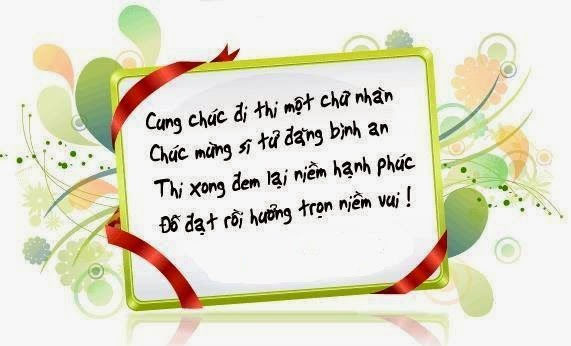 Bộ hình ảnh chúc thi tốt với những câu chúc hay nhất