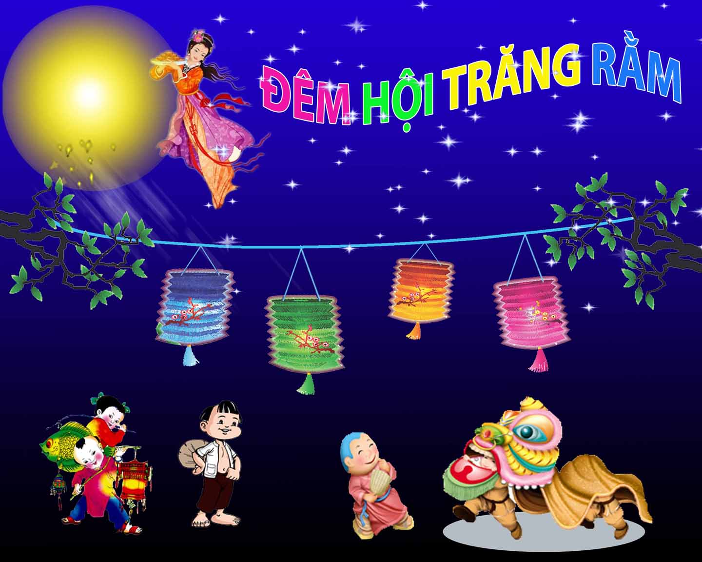 Những trò chơi dân gian không thể thiếu trong dịp Tết Trung thu