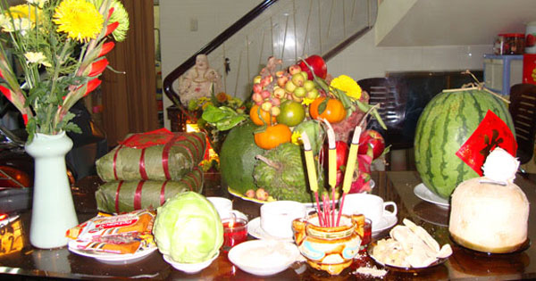 Cách cúng giao thừa miền Trung