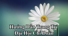 Cách trang trí Đại Hội chi Đoàn