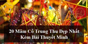 Mâm cỗ Trung Thu đẹp kèm thuyết minh 2024