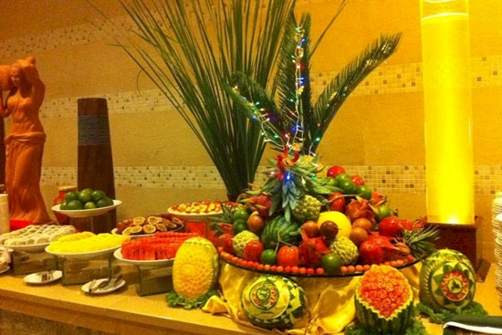 Mâm cỗ trung thu truyền thống