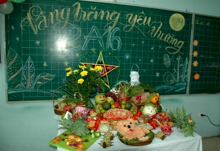 Cách trang trí mâm cỗ rằm tháng tám