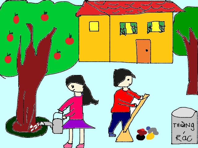 Tranh vẽ bảo vệ môi trường