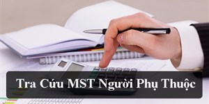 Cách tra cứu mã số thuế người phụ thuộc