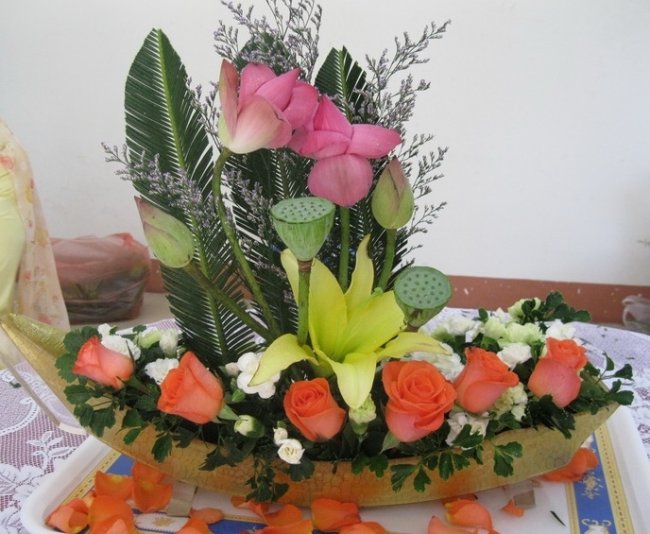 Bài thuyết trình thi cắm hoa