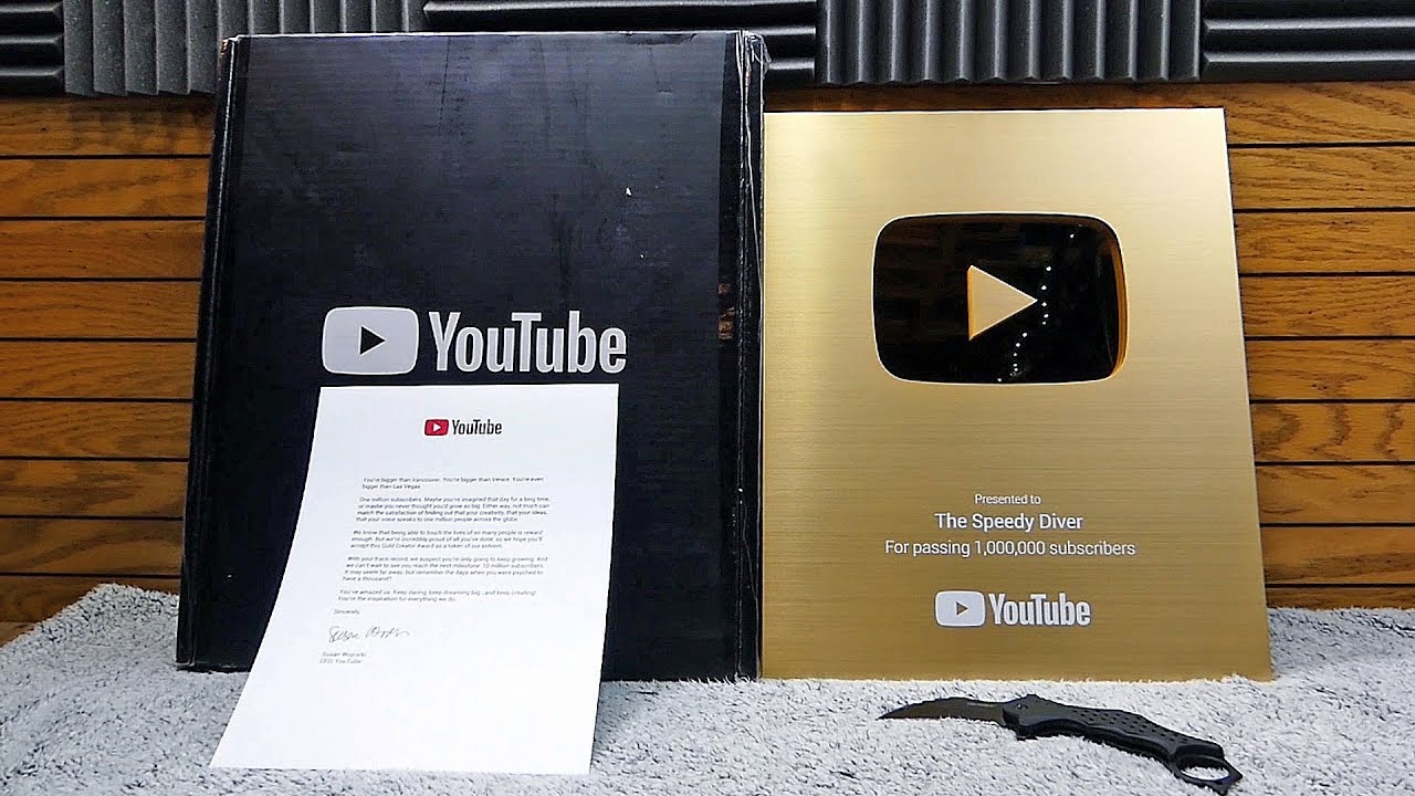 Nút vàng youtube