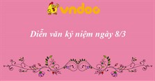Diễn văn kỷ niệm ngày Quốc tế phụ nữ 8/3