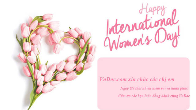 Kịch bản chương trình tọa đàm 8/3