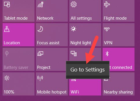 Bật tắt Bluetooth trong windows 10