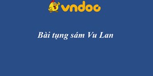 Bài sám Vu Lan