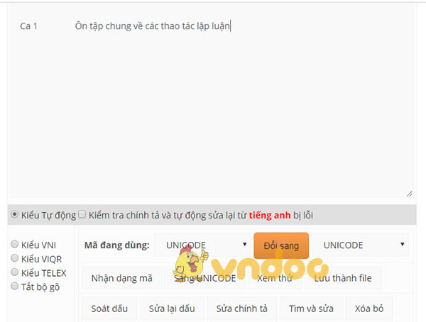 Chuyển vntime sang TimNewRoman