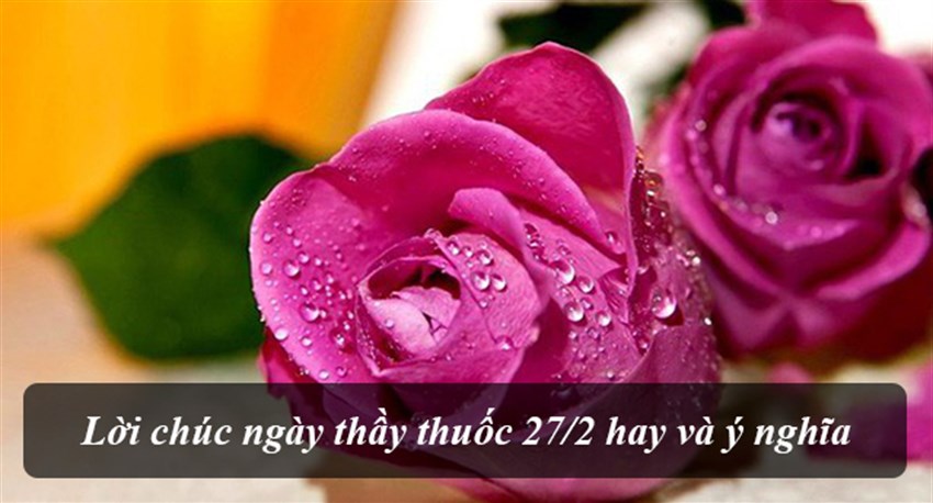 Những lời chúc ngày Thầy thuốc Việt Nam 27/2 ý nghĩa nhất