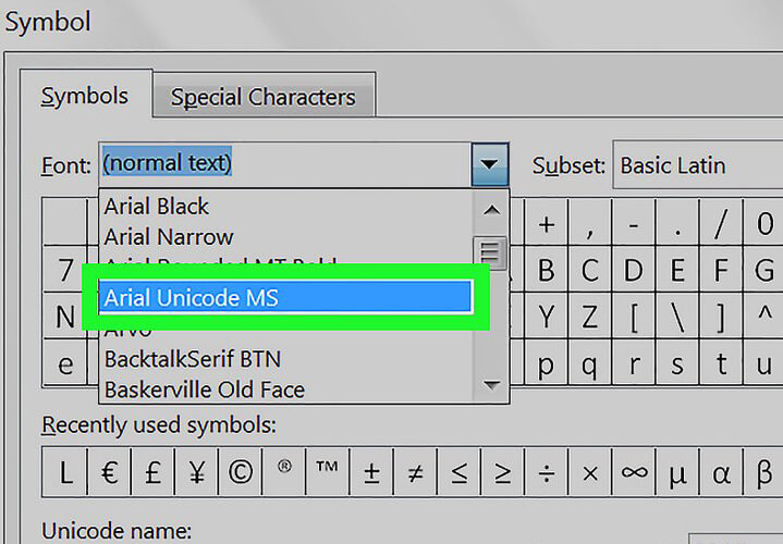 Cách tạo khoanh tròn trong word