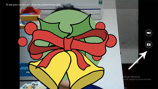 Cách mở camera win8