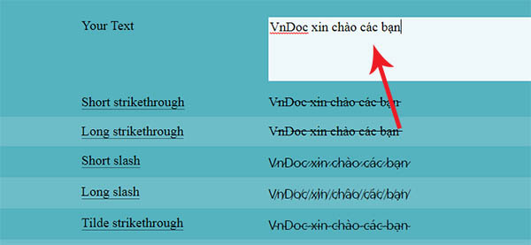 Viết chữ kiểu trên facebook