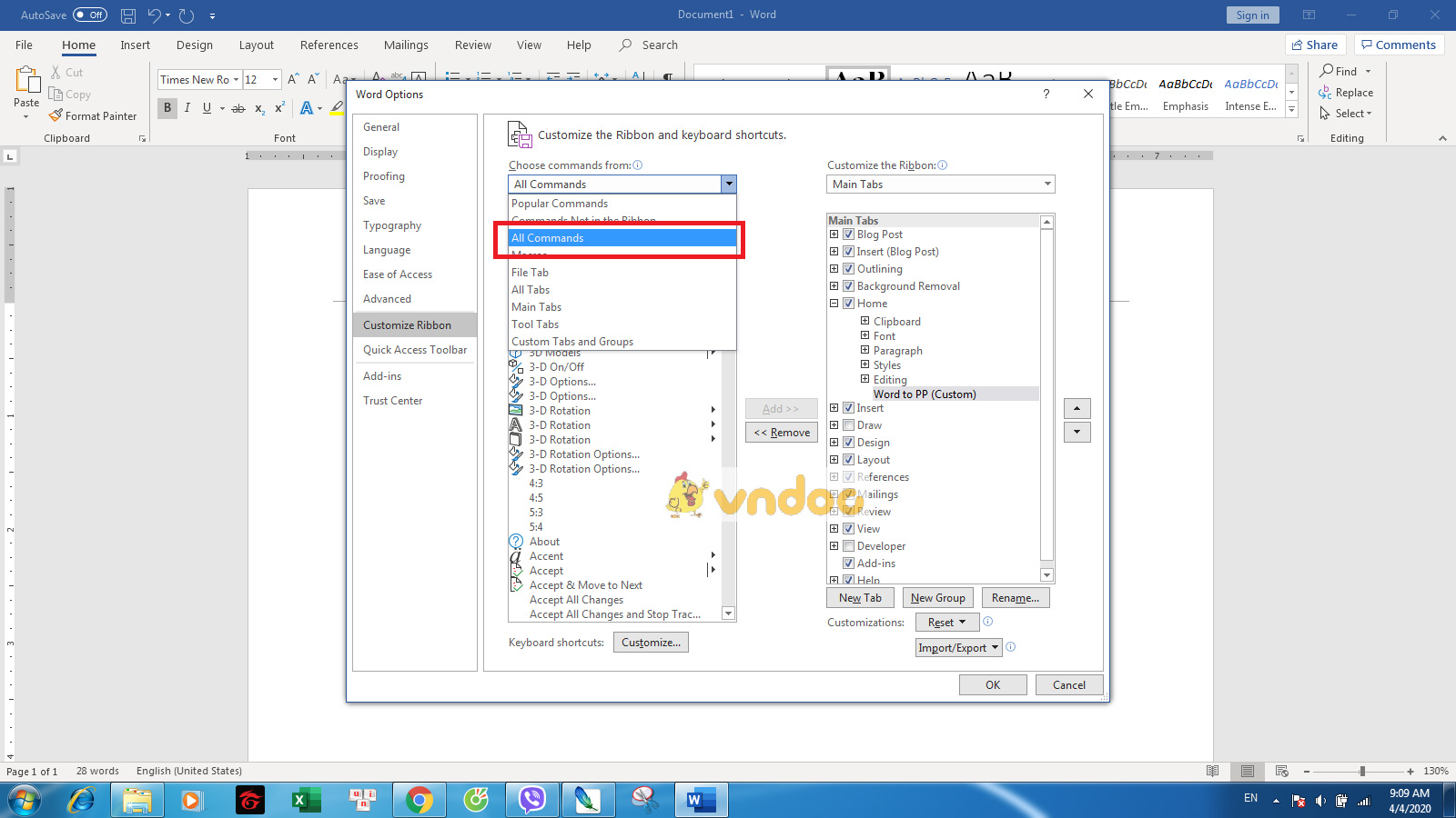 Hướng dẫn chuyển nội dung Word sang PowerPoint