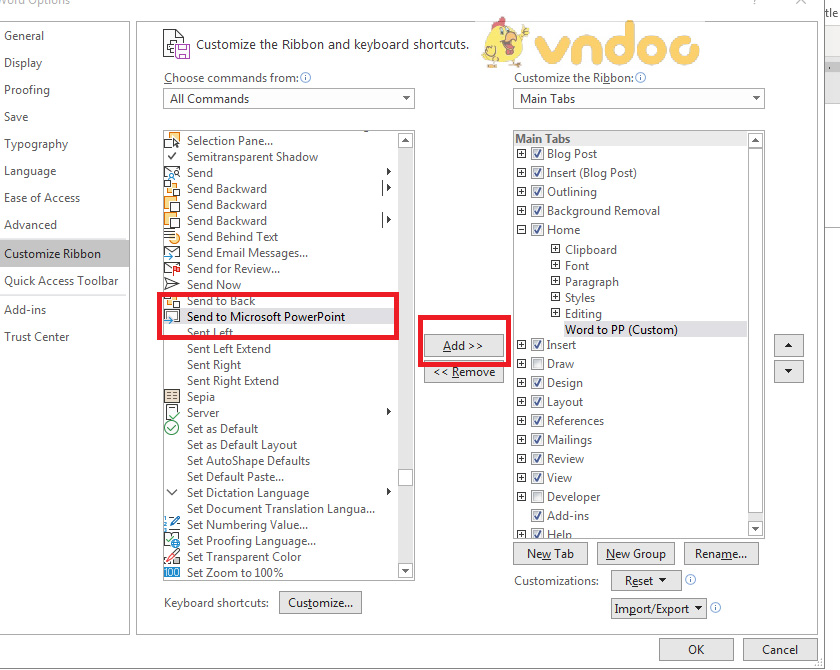 Chuyển nội dung Word sang PowerPoint