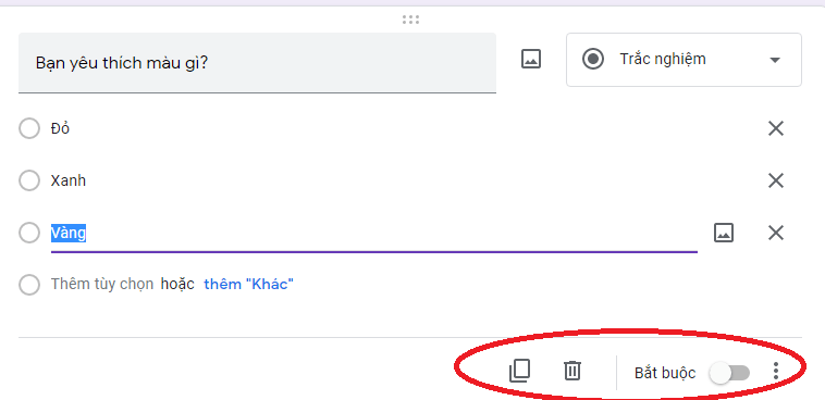 Tạo de thi trắc nghiệm online miễn phí