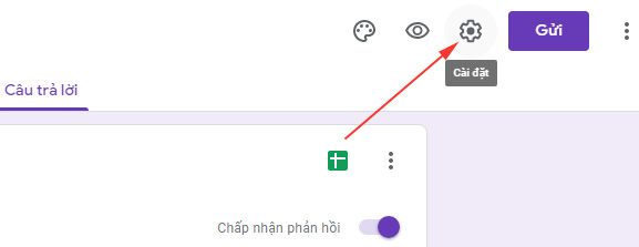 Tạo bài trắc nghiệm online có chấm điểm trực tiếp