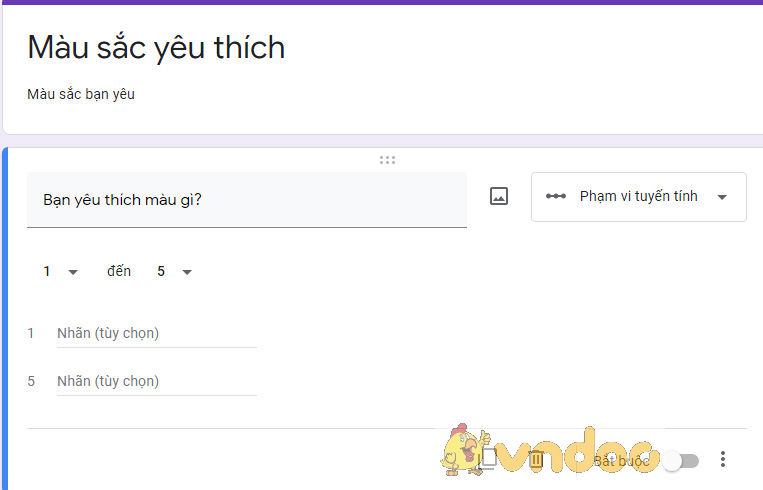 Cách tạo bài kiểm tra trên Google Form
