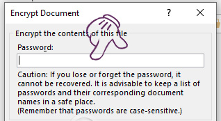 Cách cài pass excel 2003