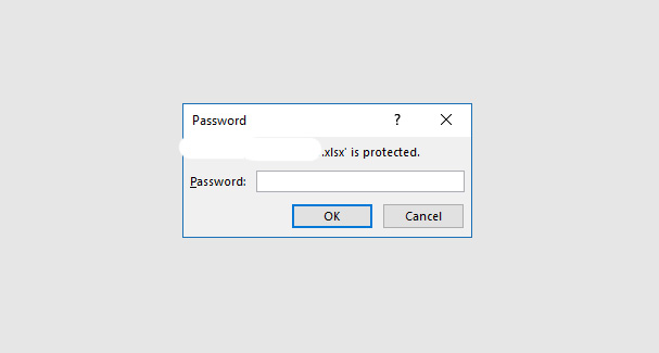 Đặt pass cho file Excel 2003