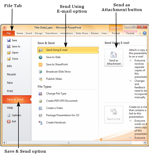 Cách gửi Powerpoint qua Gmail