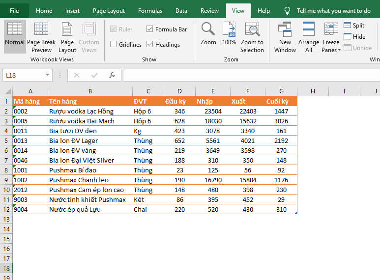 Hướng dẫn cách tắt dòng kẻ ô trong Microsoft Excel
